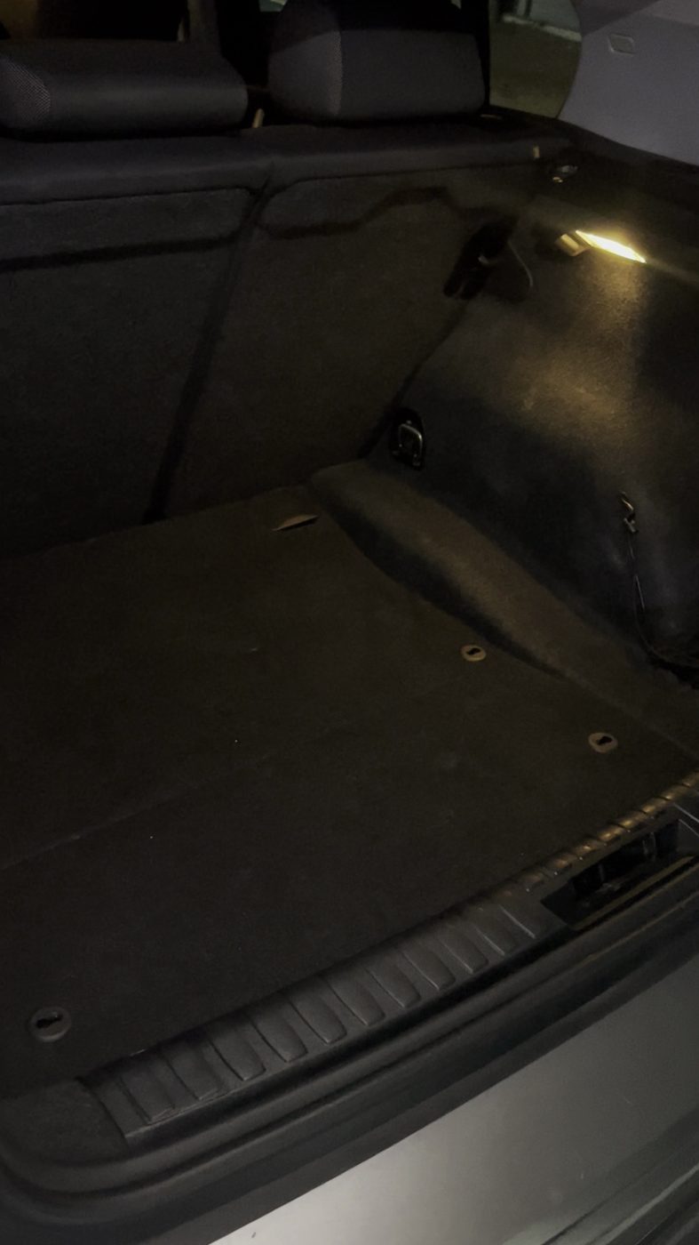 Kia boot after detailing